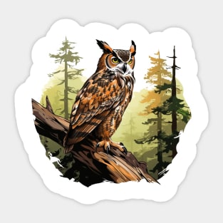 Hoot Owl Sticker